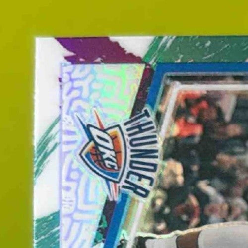 2023-24 Panini Donruss Optic Luguentz Dort Jazz Prizm #6 Oklahoma City Thunder