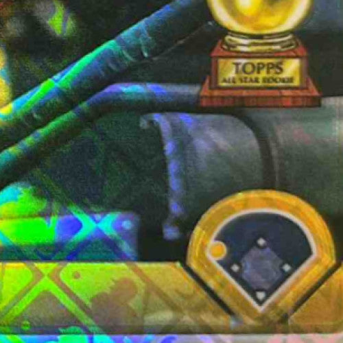 2025 Topps Chrome Jackson Chourio Image Variation LogoFractor #262 Brewers