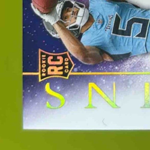 2025 Panini Origins Elic Ayomanor Rookie Jumbo Jersey Auto RC Tennessee Titans