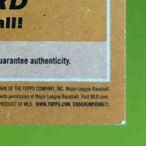 2023 Topps Dale Murphy 1988 Baseball 35th Anniversary Auto Gold /50 Braves