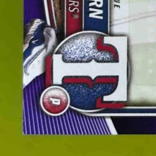2025 Bowman Garrett Horn Auto Purple Border 93/250 1st Prospect Texas Rangers