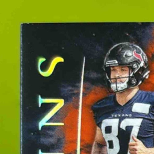 2024 Origins Cade Stover Rookie Jumbo Jersey Auto Orange Patch /75 Texans