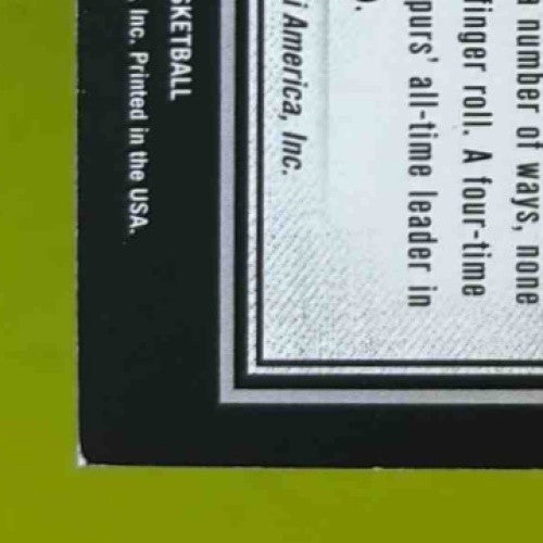 2013-14 Panini Signature George Gervin Dynamic Ink /35 #2 Auto San Antonio Spurs