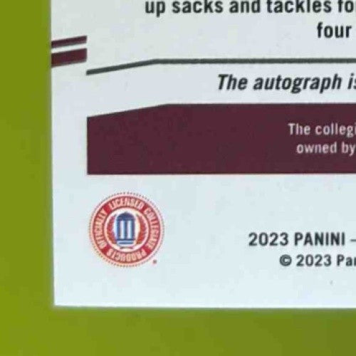 2023 Panini Chronicles Draft Picks Kyle Soelle Prestige Xtra Points Signatures