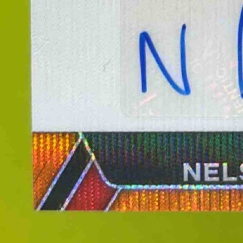 2024 Panini Prizm Collegiate Draft Picks Nelson Ceaser Pick Auto Orange Wave