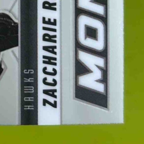 2024-25 Panini Mosaic Zaccharie Risacher Montage #8 RC Atlanta Hawks