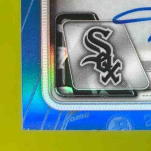 2020 Bowman Chrome Zack Collins Rookie Auto Blue Refractor 106/150 White Sox