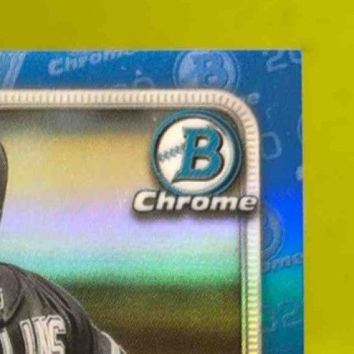 2020 Bowman Chrome Zack Collins Rookie Auto Blue Refractor 106/150 White Sox