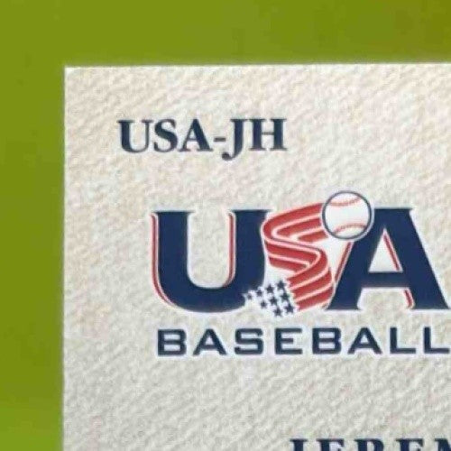 2008 Upper Deck Jeremy Hamilton USA National Team Auto Blue /204 #USA-JH