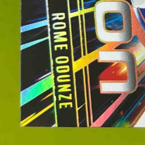2025 Panini Luminance Rome Odunze Fuzion #7 Chicago Bears