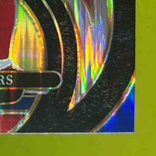 2024 Panini Select Malik Nabers Premier Black and Red Prizm Shock #116 RC Giants