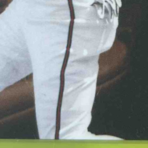 2003 Donruss Studio Chipper Jones Leather and Lumber /400 MEM Atlanta Braves