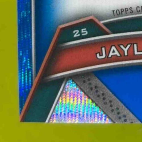 2024 Topps Resurgence Jaylen Wright Rookie Signature Blue Surge 67/99 Dolphins