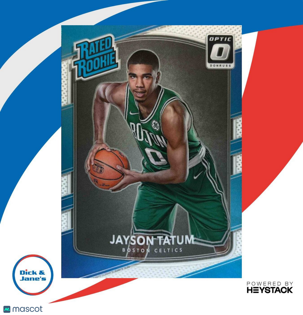 2017-18 Panini Donruss Optic Jayson Tatum #198 RC Boston Celtics