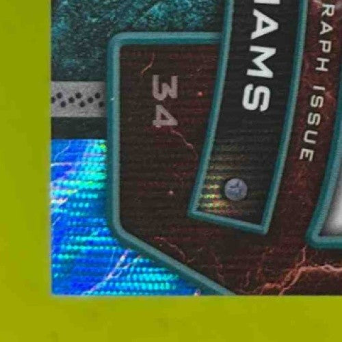 2024 Topps Resurgence Ricky Williams Signature Blue Surge /99 Auto Dolphins