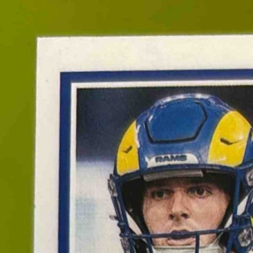 2025 Panini Score Joshua Karty First Down 8/10 #200 Los Angeles Rams