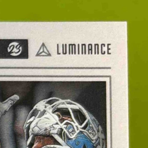 2023 Panini Luminance Josh Downs Auto Green /25 #187 RC Indianapolis Colts