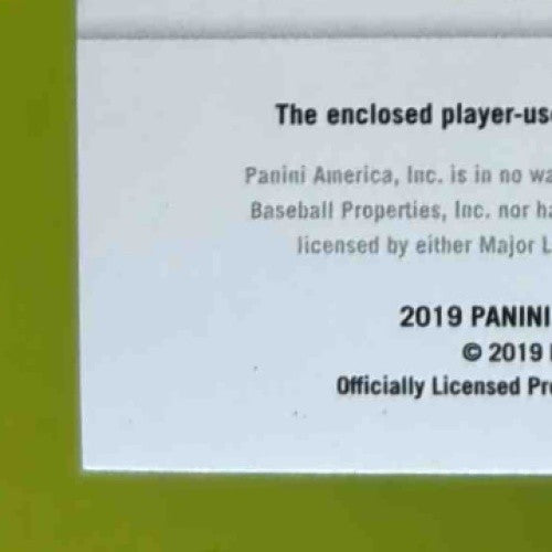 2019 Panini Immaculate Collection Yusei Kikuchi Jumbo Patch /10 Mariners