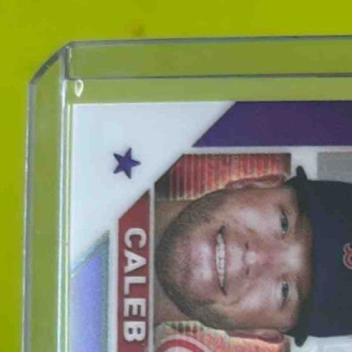 2023 Topps Chrome Caleb Hamilton Rookie Auto Purple Refractor /250 Red Sox
