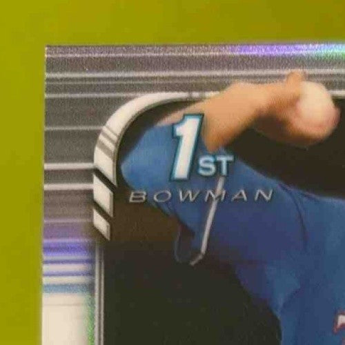 2019 Bowman Chrome Tyler Phillips Prospects Auto Refractor /499 Texas Rangers