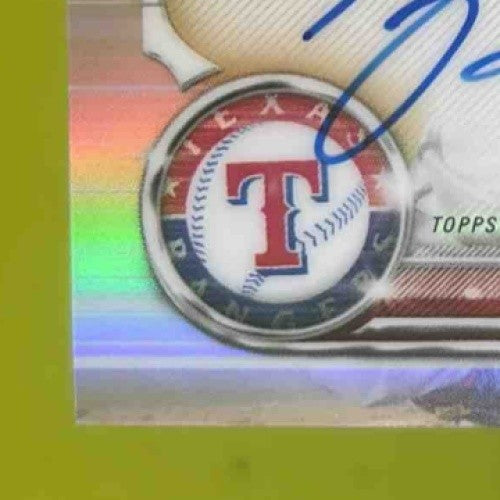 2019 Bowman Chrome Tyler Phillips Prospects Auto Refractor /499 Texas Rangers