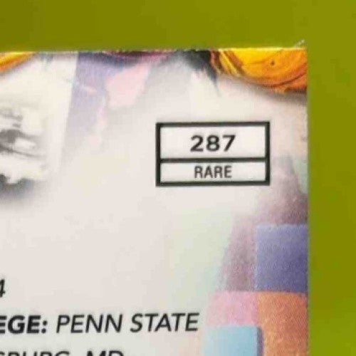 2024 Topps Finest Chop Robinson Blue Refractor /99 #287 Rare RC Miami Dolphins