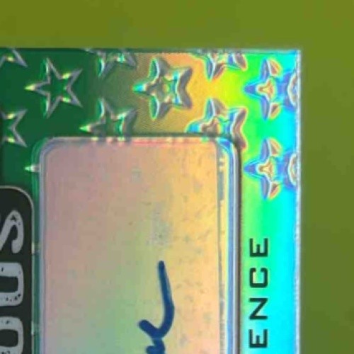 2021 Leaf Metal Draft Trevor Lawrence Armed & Dangerous Auto Green /10 RC Tigers