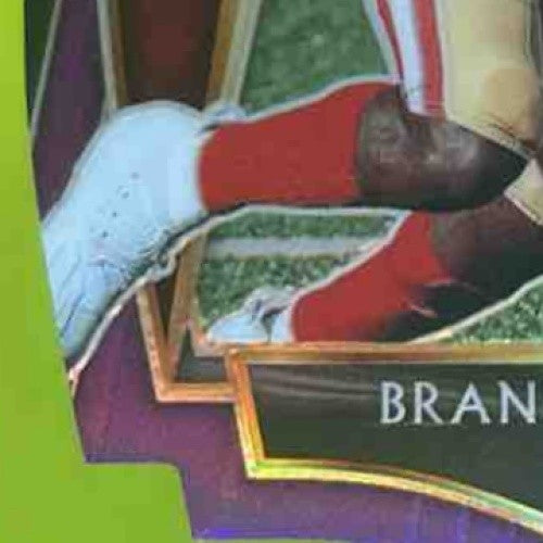 2020 Panini Select Brandon Aiyuk Purple Prizm Die Cut #166 RC Premier 49ers