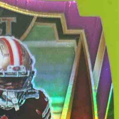 2020 Panini Select Brandon Aiyuk Purple Prizm Die Cut #166 RC Premier 49ers