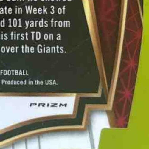 2020 Panini Select Brandon Aiyuk Purple Prizm Die Cut #166 RC Premier 49ers