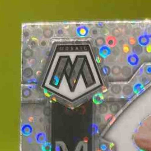 2023 Mosaic Aaron Rodgers Men of Mastery No Huddle Silver #MM-4 New York Jets