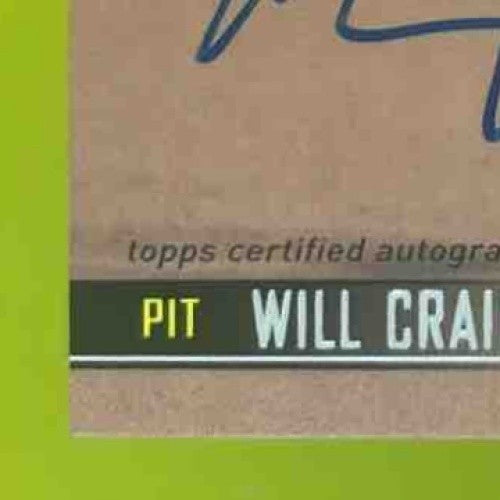 2021 Topps Stadium Club Will Craig Auto #SCBA-WCR RC Pittsburgh Pirates