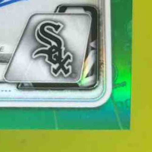 2020 Bowman Draft Adisyn Coffey Chrome Pick Auto Green Refractor /99 White Sox