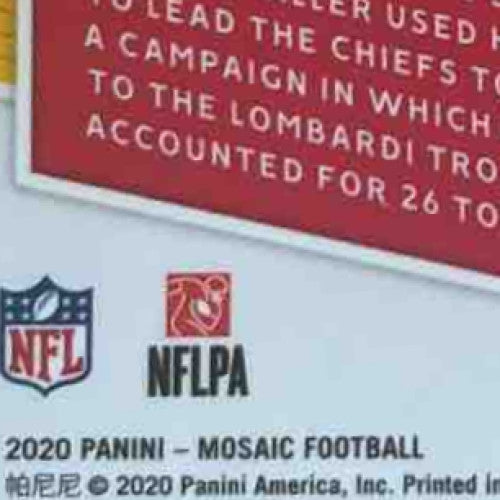2020 Panini Mosaic Patrick Mahomes II Got Game? Prizm Green #GG16 Chiefs