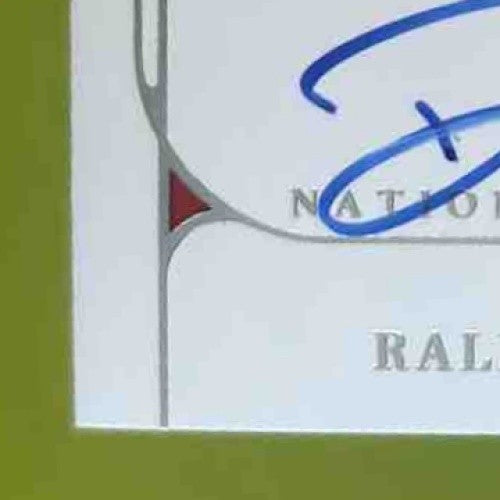 2022-23 National Treasures Ralph Sampson Treasured Signatures 18/99 Rockets