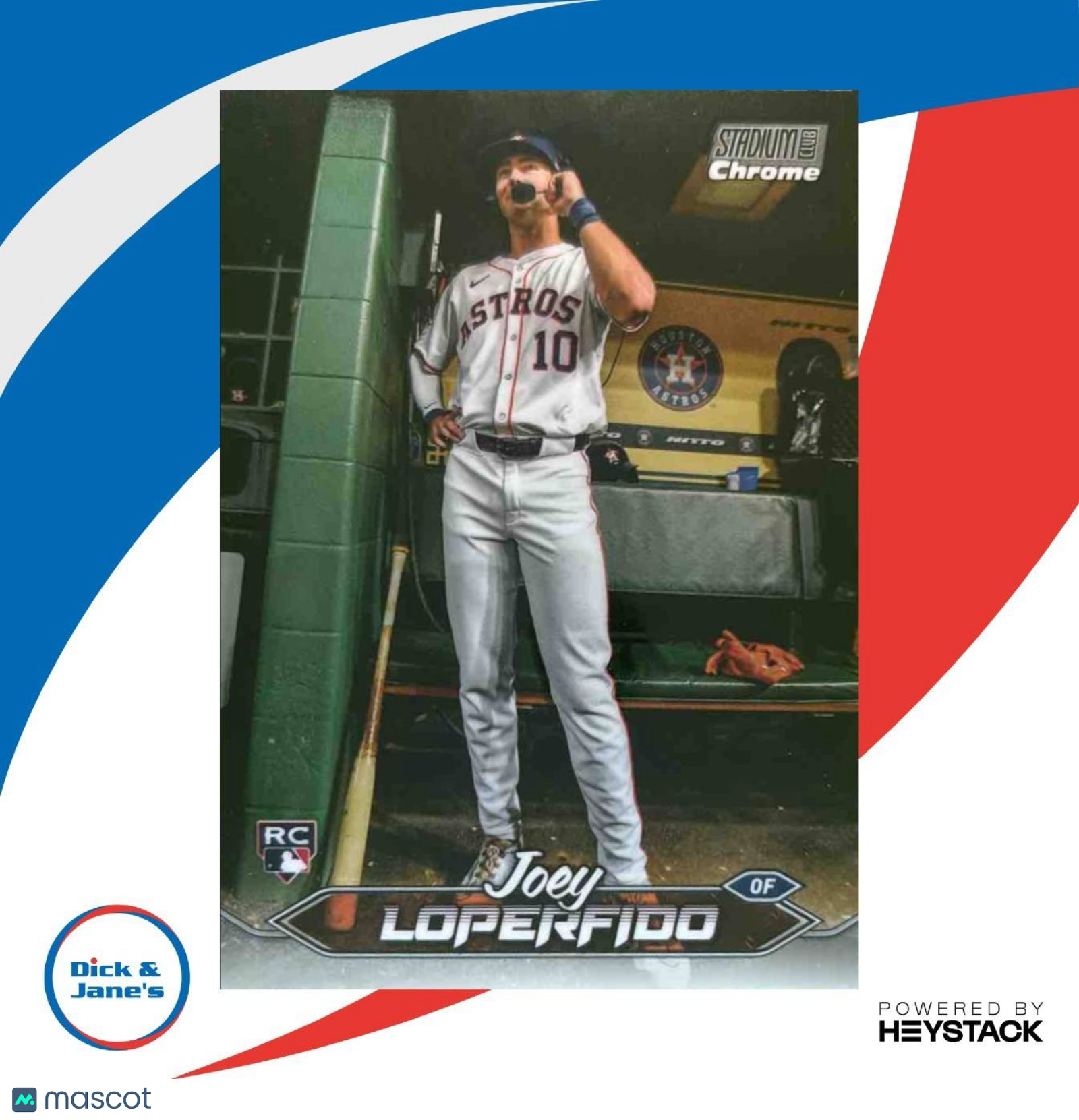 2024 Topps Stadium Club Joey Loperfido Chrome #259 RC Houston Astros