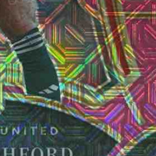 2023 Panini Marcus Rashford Pink Mojo Prizm /325 #166 Mezzanine Manchester