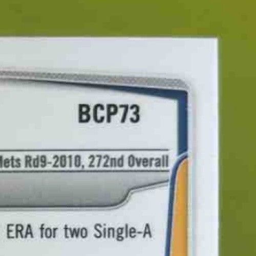 2014 Bowman Jacob deGrom Chrome Prospects #BCP73 RC New York Mets