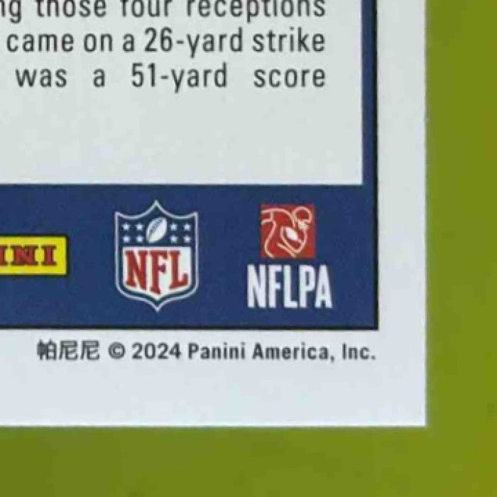 2024 Panini Score Malik Nabers #306 RC New York Giants