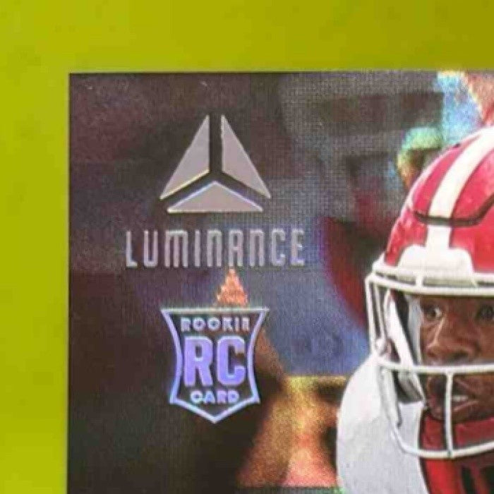 2023 Panini Luminance Nolan Smith Auto Gold /100 #161 RC Philadelphia Eagles