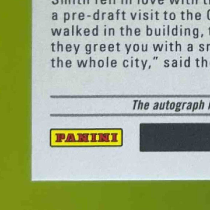 2023 Panini Luminance Nolan Smith Auto Gold /100 #161 RC Philadelphia Eagles