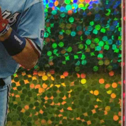 2022 Topps Chrome Isiah Kiner-Falefa Purple Speckle 57/299 #192 Texas Rangers
