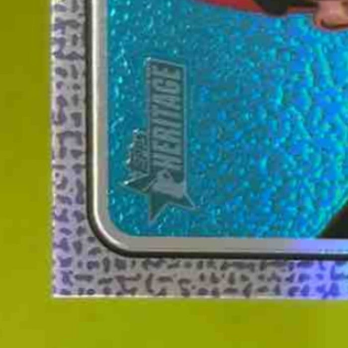 2017 Topps Heritage Mike Trout Chrome Purple Refractor THC-450 Angels