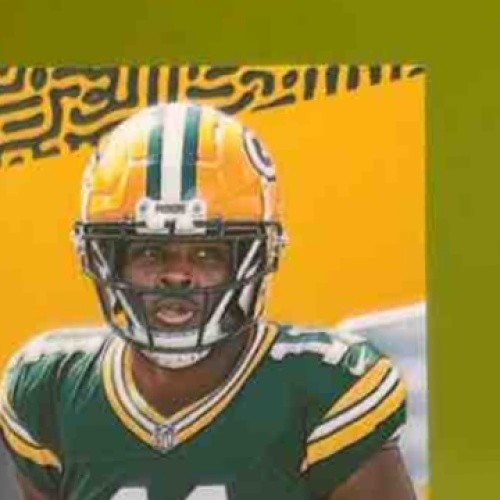 2023 Donruss Optic Jayden Reed First Year Fresh Blue Hyper MEM RC Packers