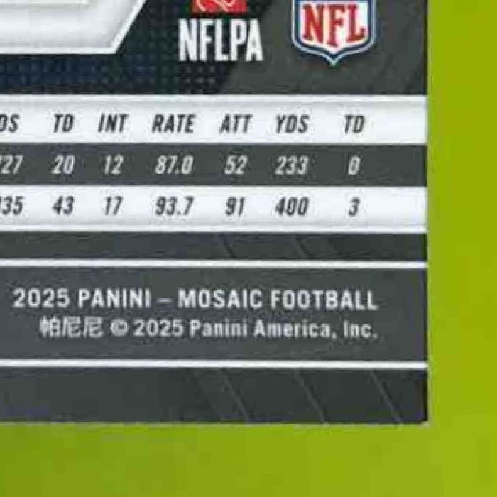 2025 Panini Mosaic C.J. Stroud Genesis Prizm #71 Houston Texans