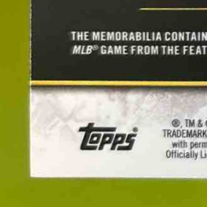 2025 Topps Tier One Luisangel Acuna Rookie Relics Green 30/49 RC New York Mets