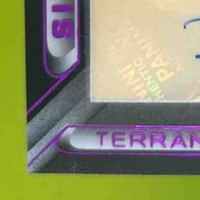 2025 Panini Black Terrance Ferguson Auto Patch Jumbo LETTER /50 RC Rams