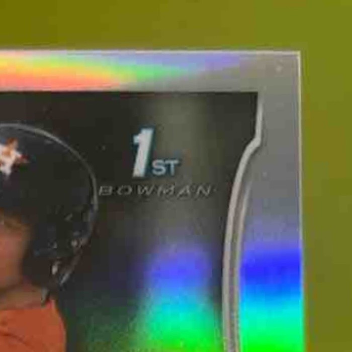 2014 Bowman Draft Derek Fisher Chrome Pick Auto Refractor #BCA-DF Houston Astros