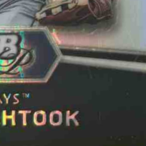 2012 Bowman Platinum Mikie Mahtook Prospect Auto #AP-MM Tampa Bay Rays