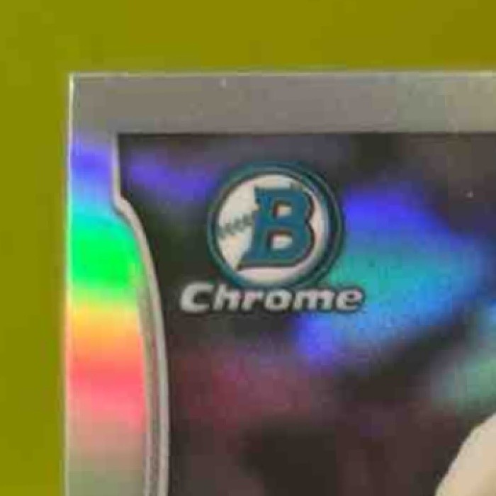 2014 Bowman Draft Bradley Zimmer Chrome Pick Auto Refractor Cleveland Indians